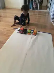 Trucks + Markers = Moving Art!